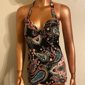 Halter Top Tie Neck